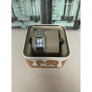 Michael Kors MKO1169 Mini Monroe Pavé Silver-Tone Watch